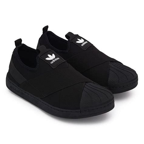 adidas slip on todo diferenca preto original